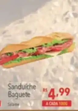 Supermercados Condor Sanduíche Baguete oferta