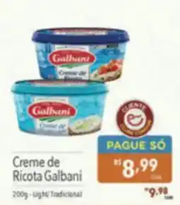 Supermercados Condor Creme de Ricota Galbani oferta