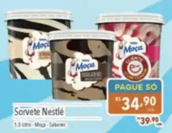 Supermercados Condor Sorvete Nestlé oferta