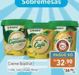 Supermercados Condor Creme Brasfrut oferta