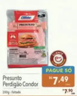 Supermercados Condor Presunto Perdigão Condor oferta