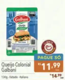 Supermercados Condor Queijo Colonial Galbani oferta