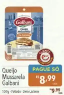 Supermercados Condor Queijo Mussarela Galbani oferta