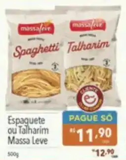Supermercados Condor Espaguete ou Talharim Massa Leve oferta