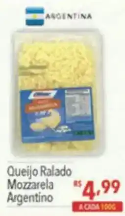 Supermercados Condor Queijo Ralado Mozzarella Argentino oferta