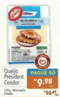 Supermercados Condor Queijo Président Condor oferta