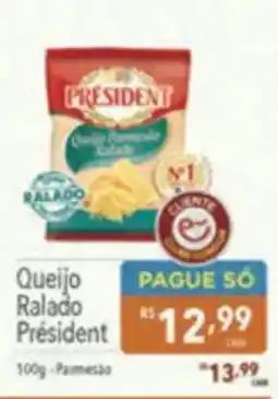 Supermercados Condor Queijo Ralado Président oferta