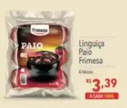 Supermercados Condor Linguiça Paio Frimesa oferta