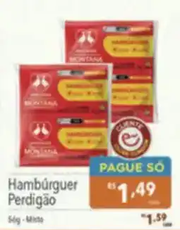 Supermercados Condor Hambúrguer Perdigão oferta