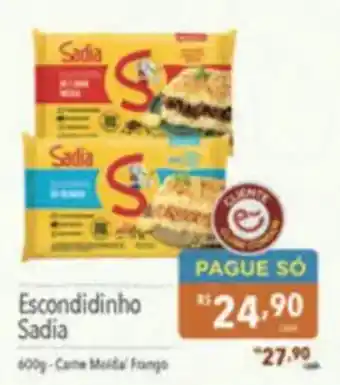 Supermercados Condor Escondidinho Sadia oferta
