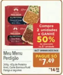 Supermercados Condor Meu Menu Perdigão oferta