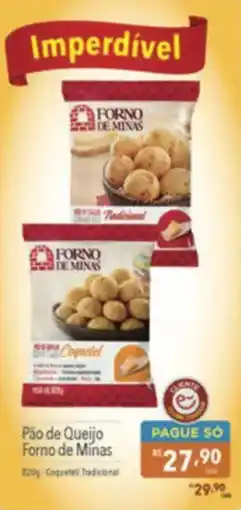 Supermercados Condor Pão de Queijo Forno de Minas oferta