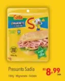 Supermercados Condor Presunto Sadia oferta