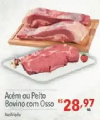 Supermercados Condor Acém ou Peito Bovino com Osso oferta