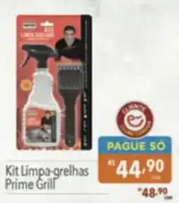 Supermercados Condor Kit limpa-grelhas prime grill oferta