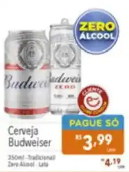 Supermercados Condor Cerveja Budweiser oferta