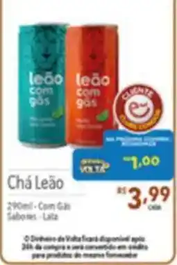 Supermercados Condor Chá Leão oferta