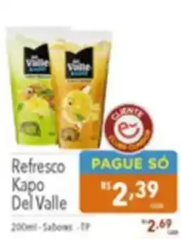 Supermercados Condor Refresco Kapo Del Valle oferta
