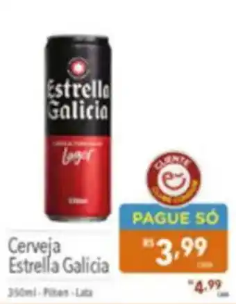 Supermercados Condor Cerveja Estrella Galicia oferta