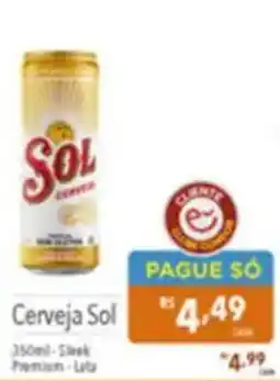 Supermercados Condor Cerveja Sol oferta