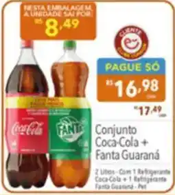 Supermercados Condor Conjunto Coca-Cola + Fanta Guaraná oferta