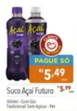 Supermercados Condor Suco Açaí Futuro oferta