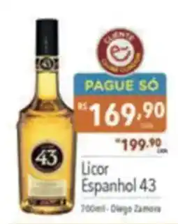 Supermercados Condor Licor Espanhol 43 oferta