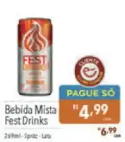 Supermercados Condor Bebida Mista Fest Drinks oferta