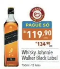 Supermercados Condor Whisky Johnnie Walker Black Label oferta
