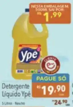 Supermercados Condor Detergente Líquido Ypê oferta