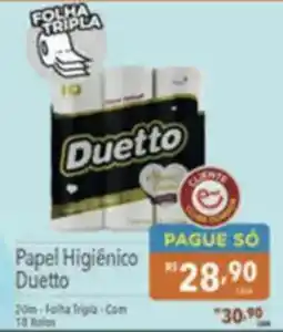 Supermercados Condor Papel Higiênico Duetto oferta