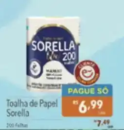 Supermercados Condor Toalha de papel sorella oferta
