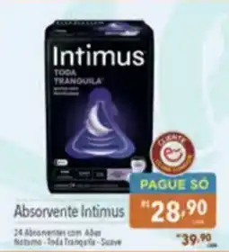 Supermercados Condor Absorvente intimus oferta