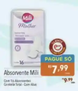 Supermercados Condor Absorvente mili oferta