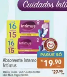 Supermercados Condor Absorvente interno intimus oferta