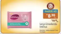Supermercados Condor Lenço Umedecido Intimus oferta