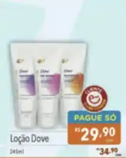 Supermercados Condor Loção Dove oferta