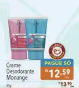 Supermercados Condor Creme Desodorante Monange oferta