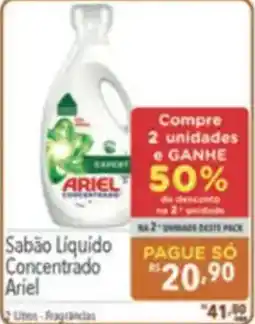 Supermercados Condor Sabão Líquido Concentrado Ariel oferta