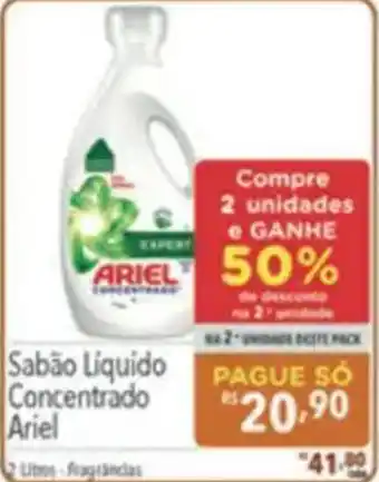 Supermercados Condor Sabão Líquido Concentrado Ariel oferta