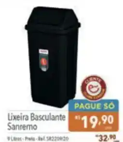 Supermercados Condor Lixeira basculante sanremo oferta