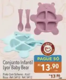 Supermercados Condor Conjunto Infantil Lyor Baby Bear oferta