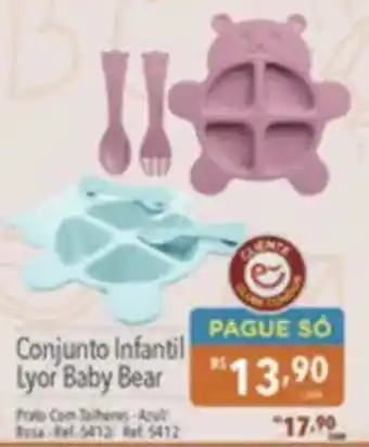Supermercados Condor Conjunto Infantil Lyor Baby Bear oferta