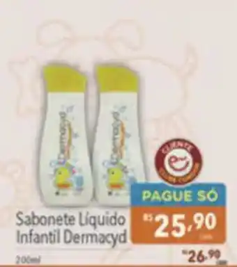 Supermercados Condor Sabonete Líquido Infantil Dermacyd oferta