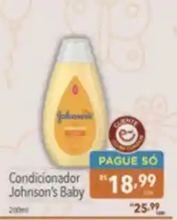 Supermercados Condor Condicionador Johnson's Baby oferta