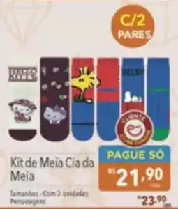 Supermercados Condor Kit de Meia Cia da Meia oferta
