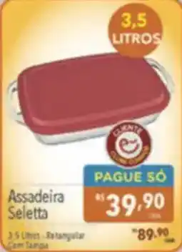 Supermercados Condor Assadeira Seletta oferta