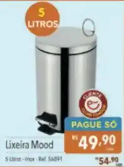 Supermercados Condor Lixeira mood oferta