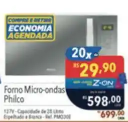 Supermercados Condor Forno Micro-ondas Philco oferta