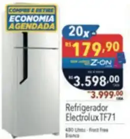 Supermercados Condor Refrigerador Electrolux TF71 oferta